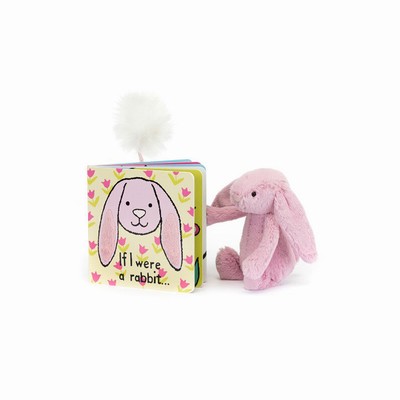 Jellycat If I Were A Rabbit and Bashful Tulip Bunny Small Australia | 724593VLI